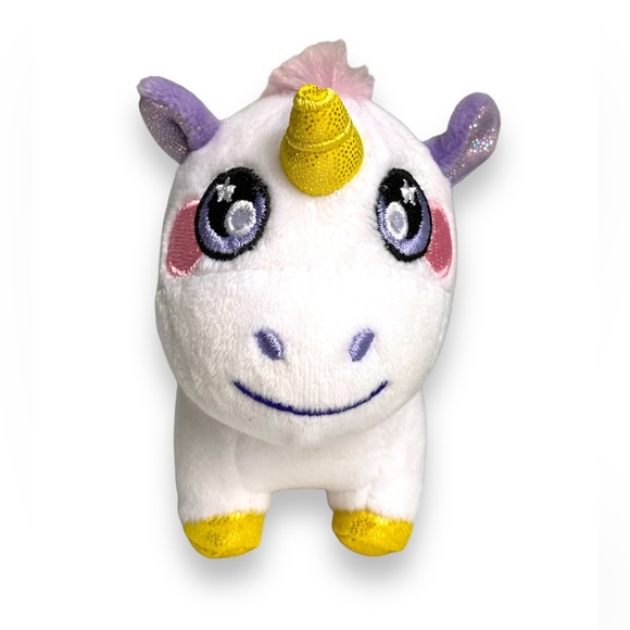 SQUEEZAMALS 3DEEZ Slow-rise foam stuffed animals UNICORN-NANA - Picture 1 of 8